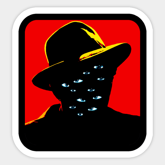 Mister Glimpse Sticker by JacJaq